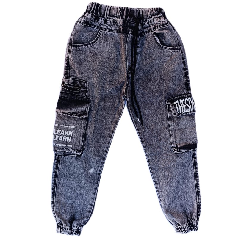 شلوار جین پسرانه مدل شیش جیب