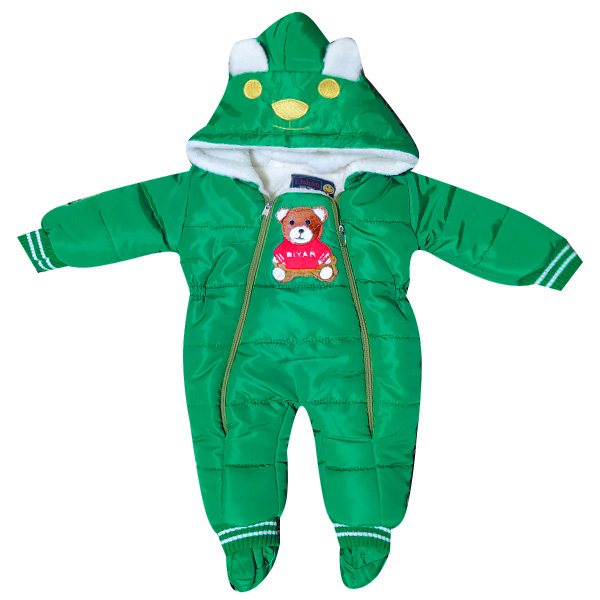 سرهمی نوزادی الشن مدل تدی رنگ سبز سرهمی نوزادی الشن مدل تدی رنگ سبز